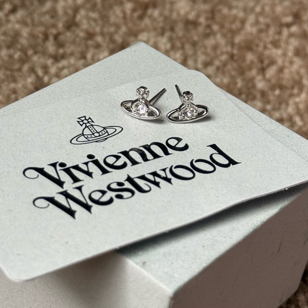 Vivienne Westwood Nano Solitaire Earrings